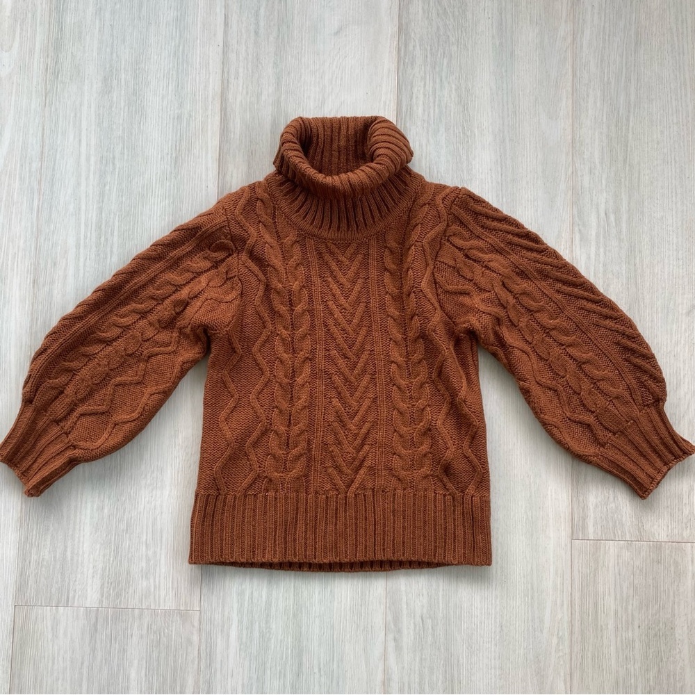 warm sweater with neck